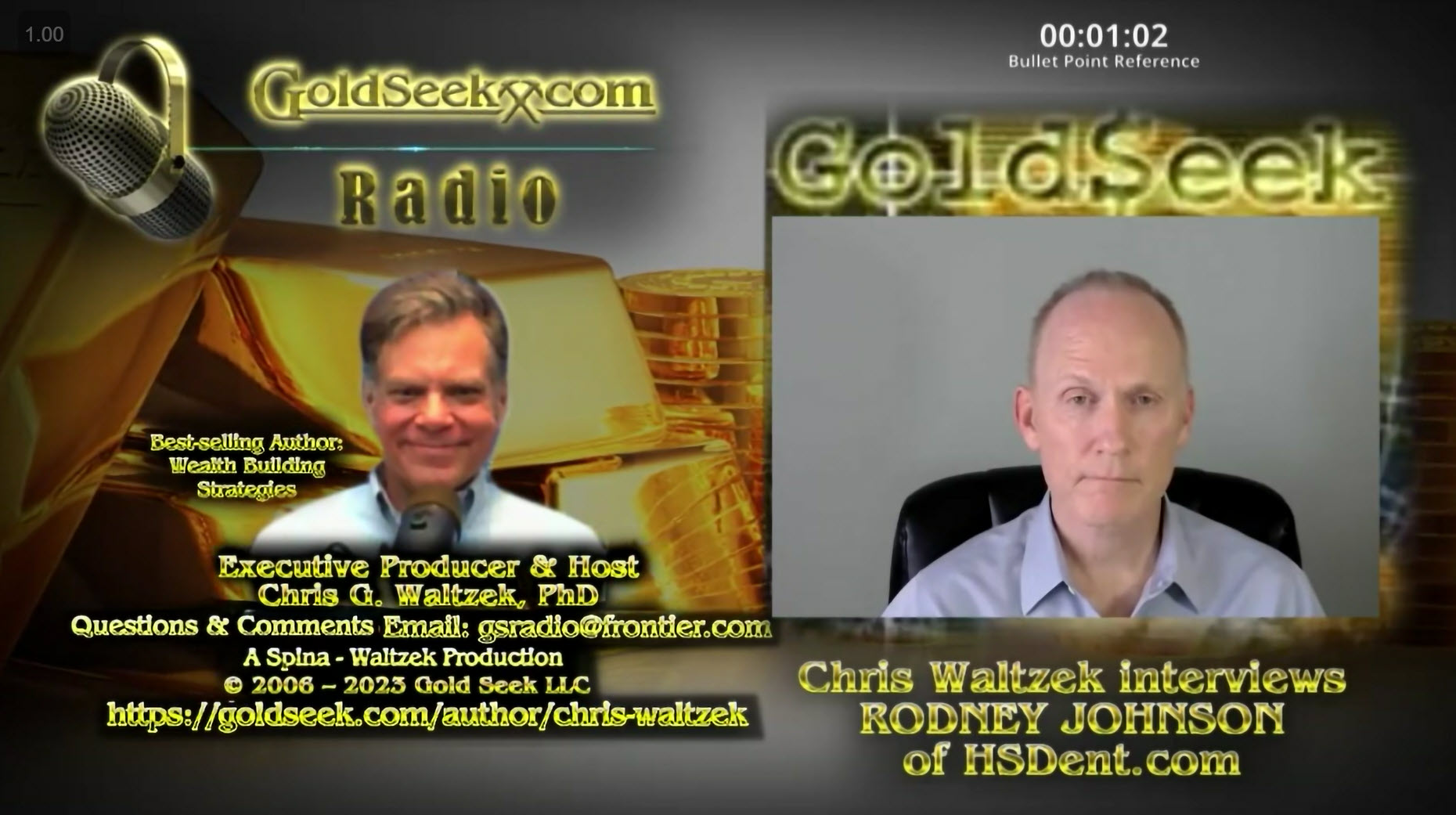 GoldSeek Radio Nugget -- Rodney Johnson Is a Gold Fan | GoldSeek