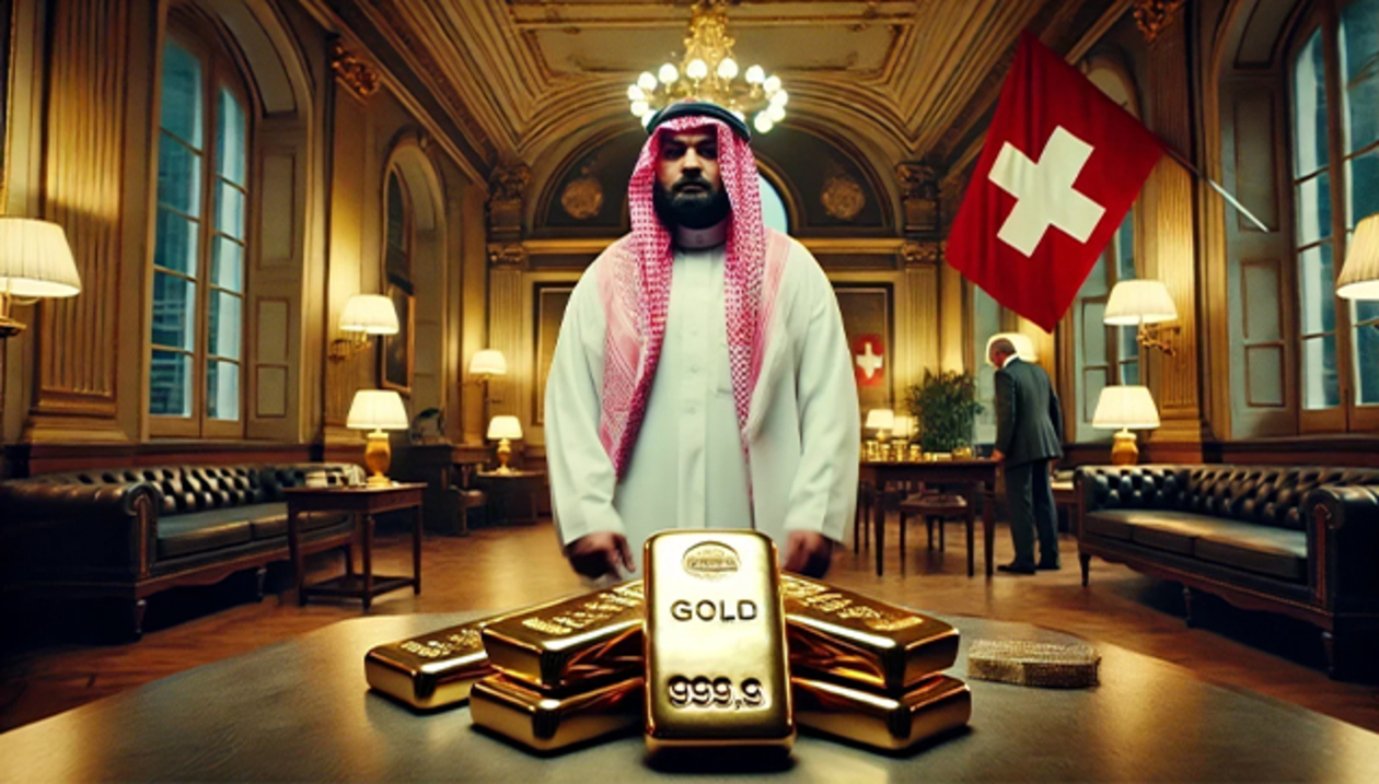 Saudi Central Bank Caught Secretly Buying 160 Tonnes of Gold in Switzerland