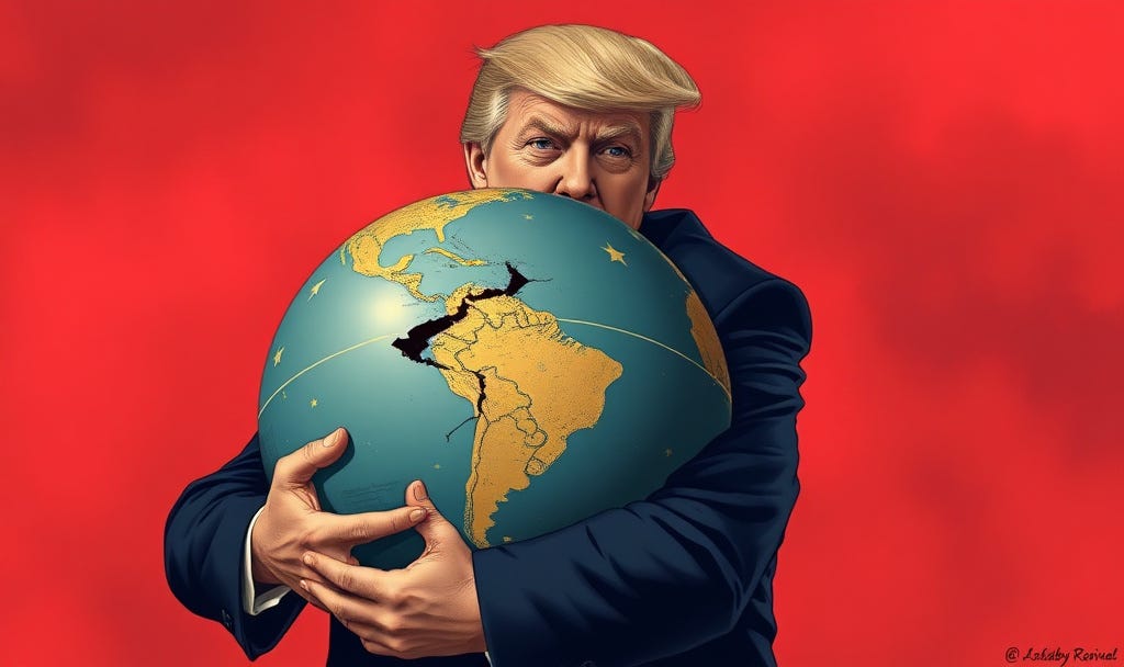 Trump Embraces the World and Breaks it