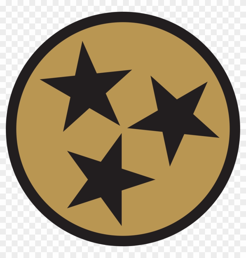 73-730580 gold-tri-star-3-inch-all-weather-sticker-tennessee-state-flag-orange