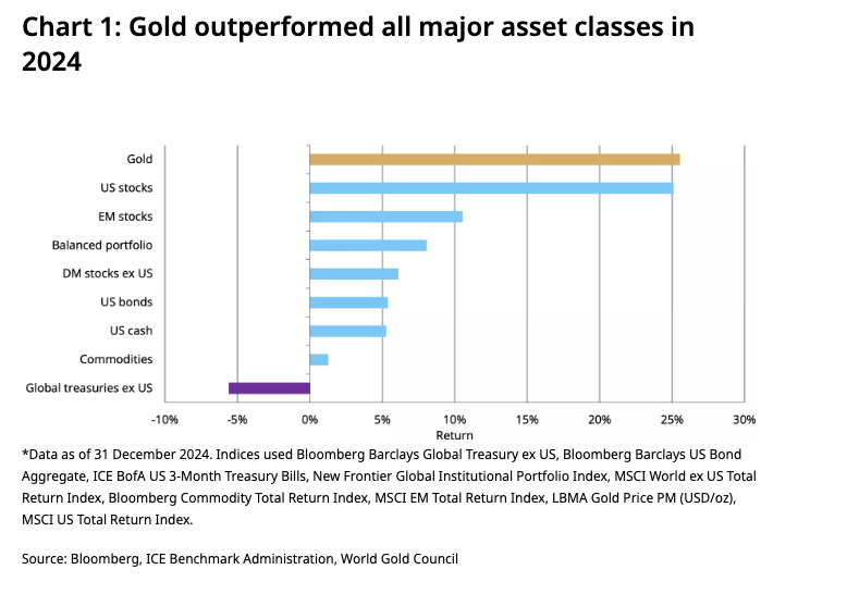 Just How Good Was Gold in 2024?