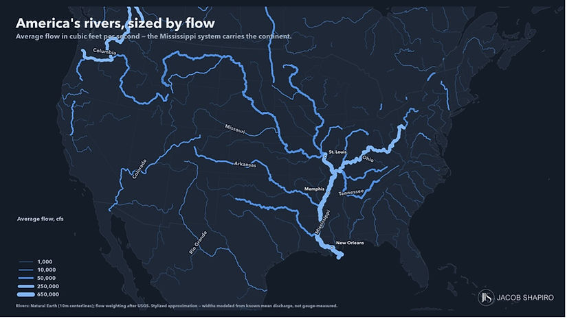 China Is Building What Nature Gifted the US
